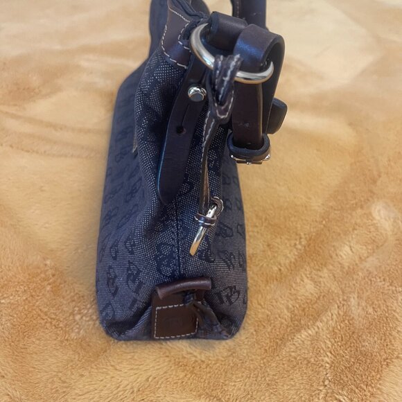 Dooney and Bourke handbag/shoulder bag monogram canvas - Picture 5 of 14